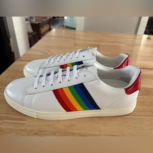 NWOT DSQUARED2 Kurt Geiger Collab Leather sneaker size 43